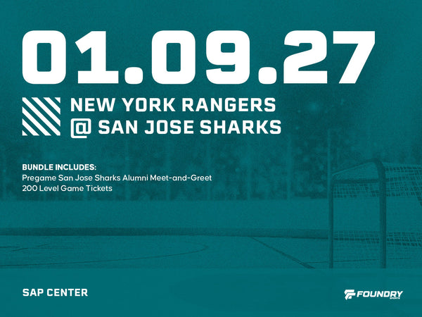 New York Rangers at San Jose Sharks Ticket Bundle