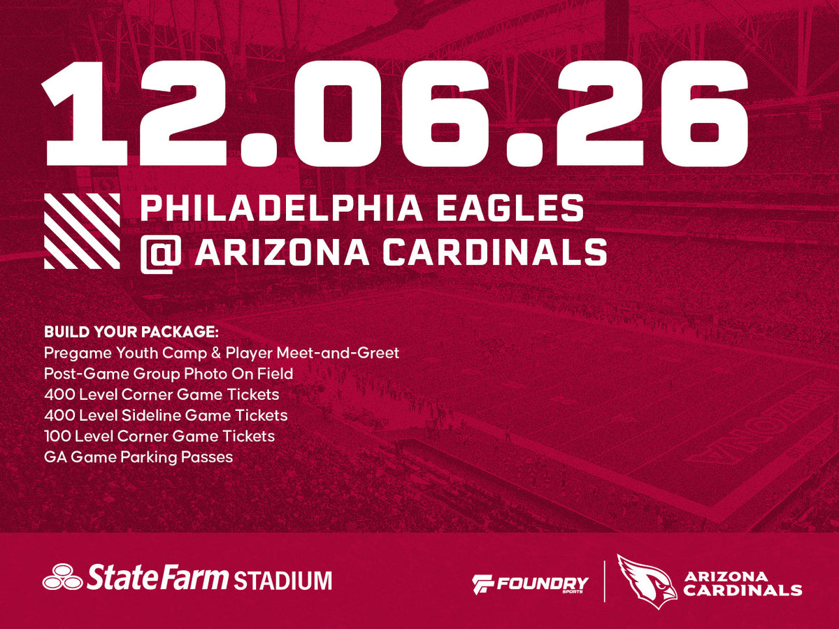Philadelphia Eagles at Arizona Cardinals Experience Packages