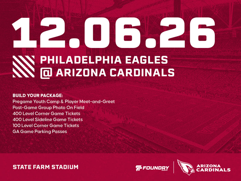 Philadelphia Eagles at Arizona Cardinals Experience Packages