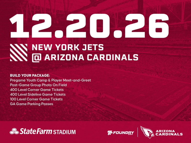 New York Jets at Arizona Cardinals Experience Packages