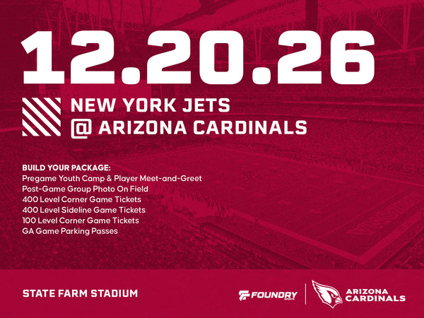 New York Jets at Arizona Cardinals Experience Packages