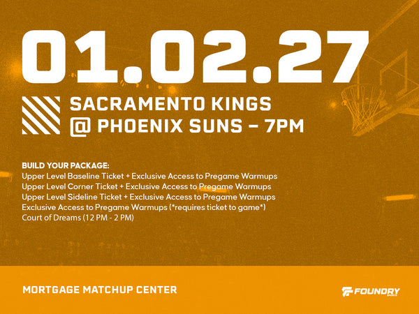 Sacramento Kings at Phoenix Suns Experience Packages