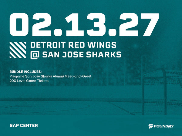 Detroit Red Wings at San Jose Sharks Ticket Bundle
