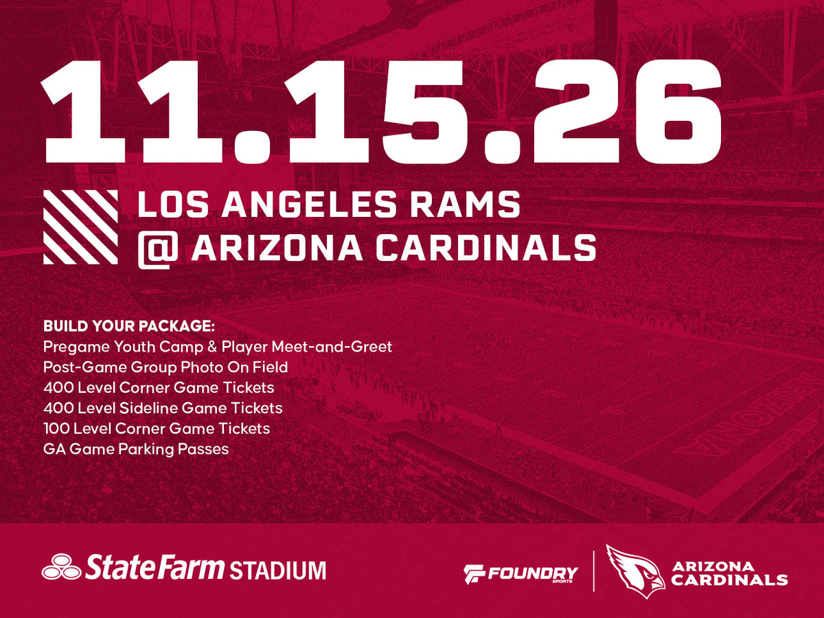 Los Angeles Rams at Arizona Cardinals Experience Packages
