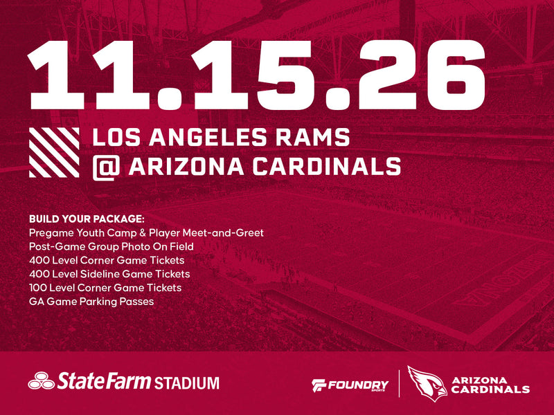 Los Angeles Rams at Arizona Cardinals Experience Packages