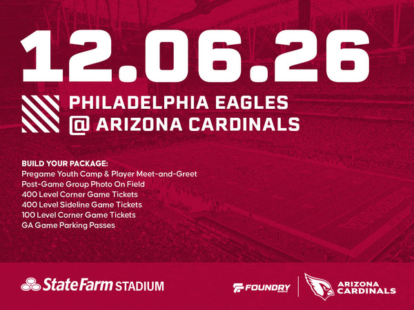 Philadelphia Eagles at Arizona Cardinals Experience Packages